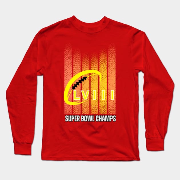 KANSAS CITY SUPER BOWL CHAMPIONS 2023 Long Sleeve T-Shirt by Lolane